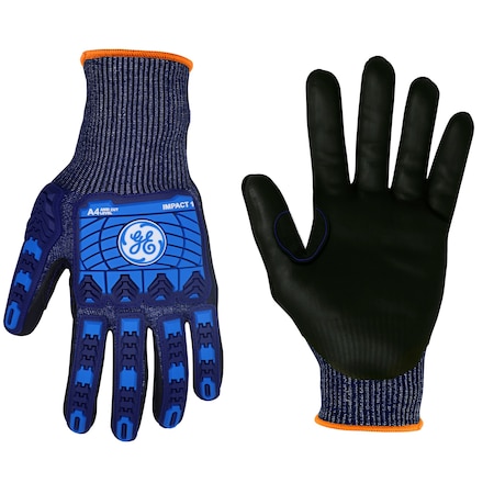 Ge 13 Ga Micro Foam Nitrile Tpr Impact A4 Glove 2Xl GG2422XLC